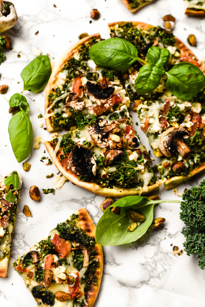 Goodfellas Pesto Pita Pizzas